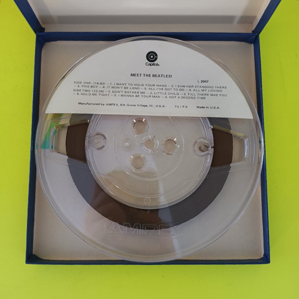 The Beatles - Meet The Beatles 7 1/2 IPS - 1970 - L 2047 - Used - Reel to Reel