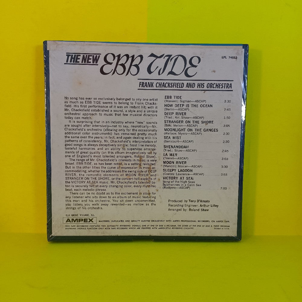 Frank Chacksfield - The New Ebb Tide 7 1/2 IPS - LPL 74053 - New - Reel to Reel