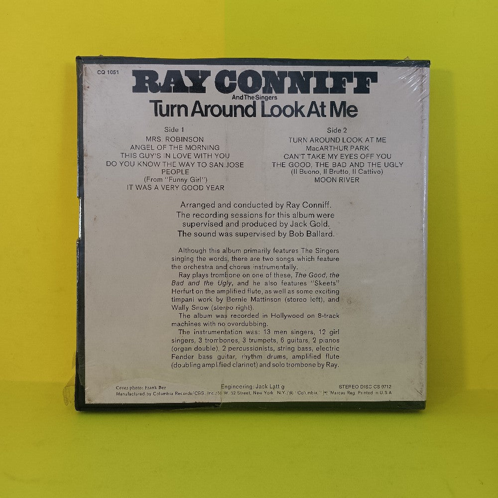 Ray Conniff - Turn Around Look At Me 7 1/2 IPS - CQ 1051 - New - Reel to Reel