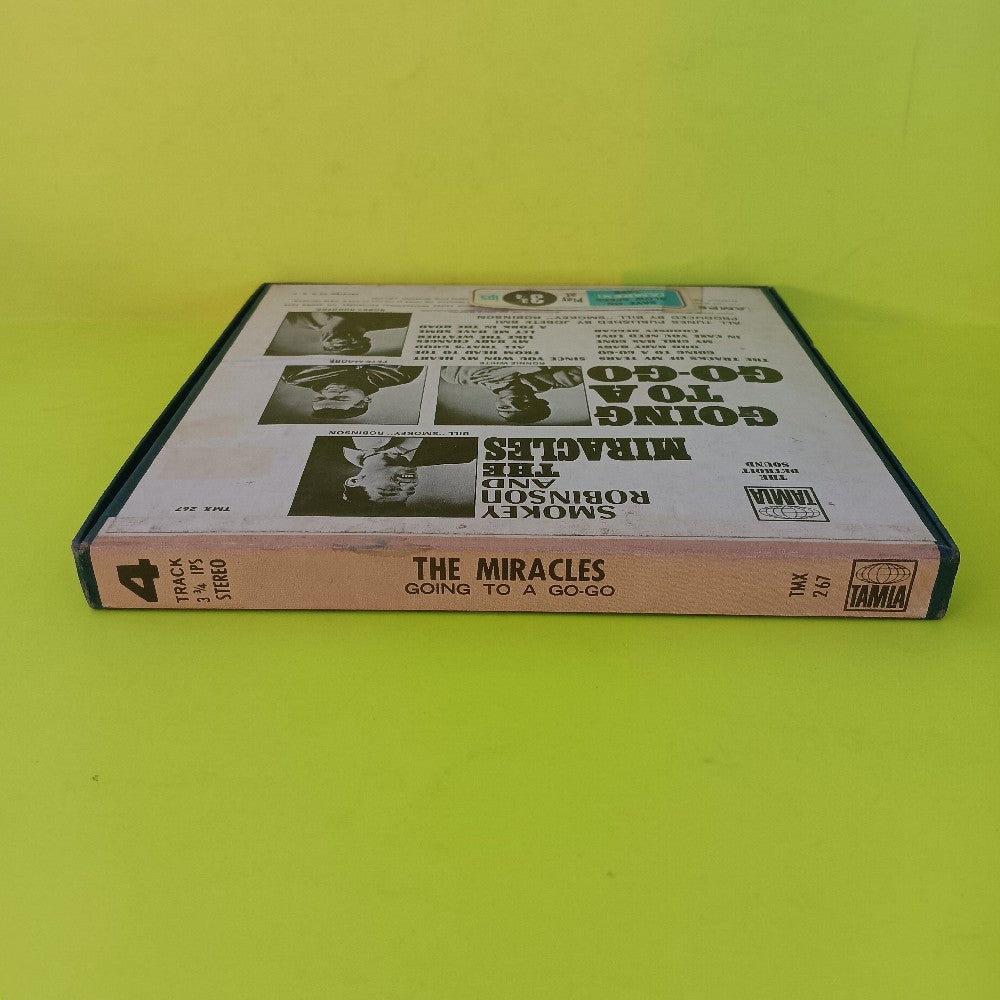 Smokey Robinson & The Miracles - Going To A Go-Go 3 3/4 IPS - 1965 - TMX 267 - Used - Reel to Reel