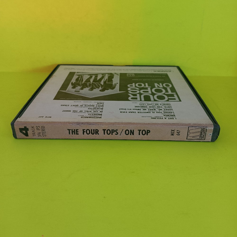 4 Tops - Four Tops On Top 3 3/4IPS - MTX 647 - Used - Reel to Reel