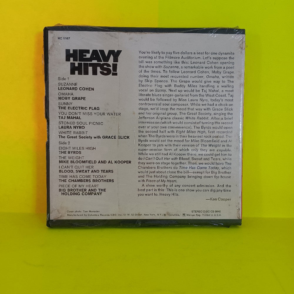 Various - Heavy Hits! 3 3/4 IPS - 1969 - HC 1167 - New - Reel to Reel