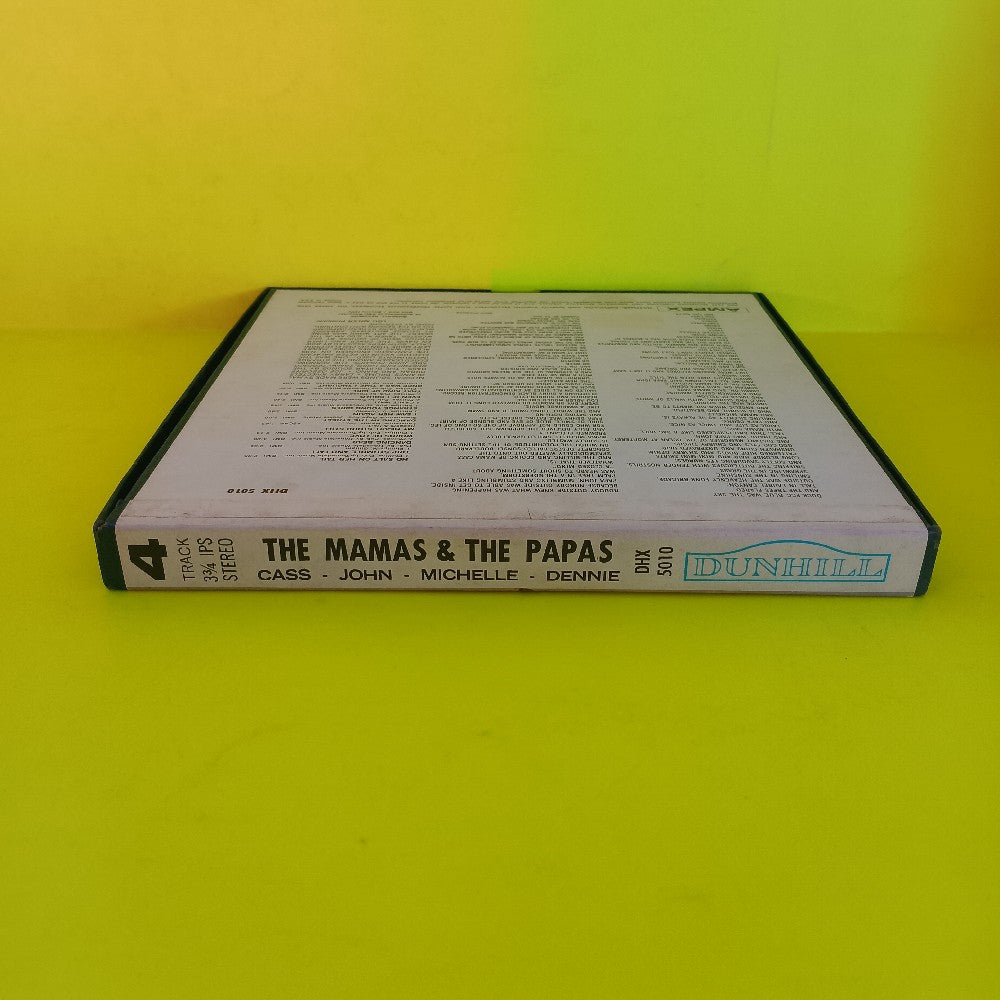 The Mamas And The Papas - Self Titled 3 3/4 IPS - 1966 - DHX 5010 - Used - Reel to Reel