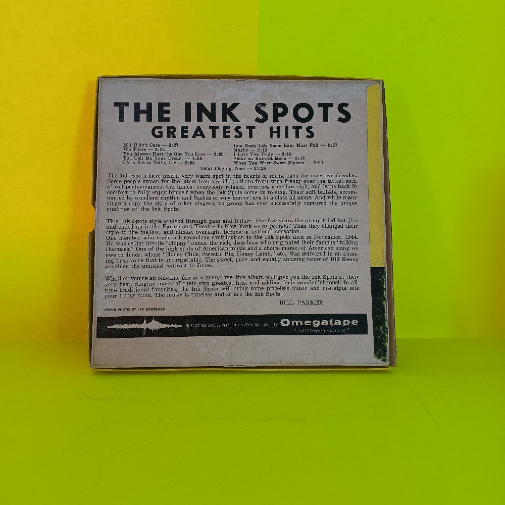 Ink Spots - The Ink Spots' Greatest Hits 7 1/2 IPS - DSST 801 - Used - Reel to Reel