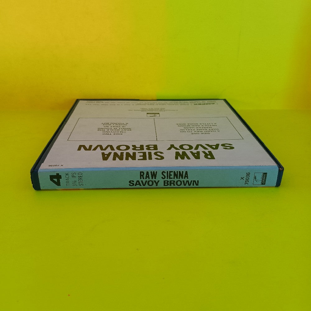 Savoy Brown - Raw Sienna 3 3/4 IPS - 1970 - X 79036 - Used - Reel to Reel
