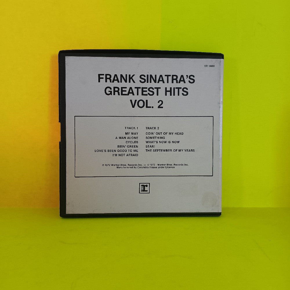 Frank Sinatra - Greatest Hits Vol 2 3 3/4 IPS - 1972 - 1R1 6980 - Used - Reel to Reel