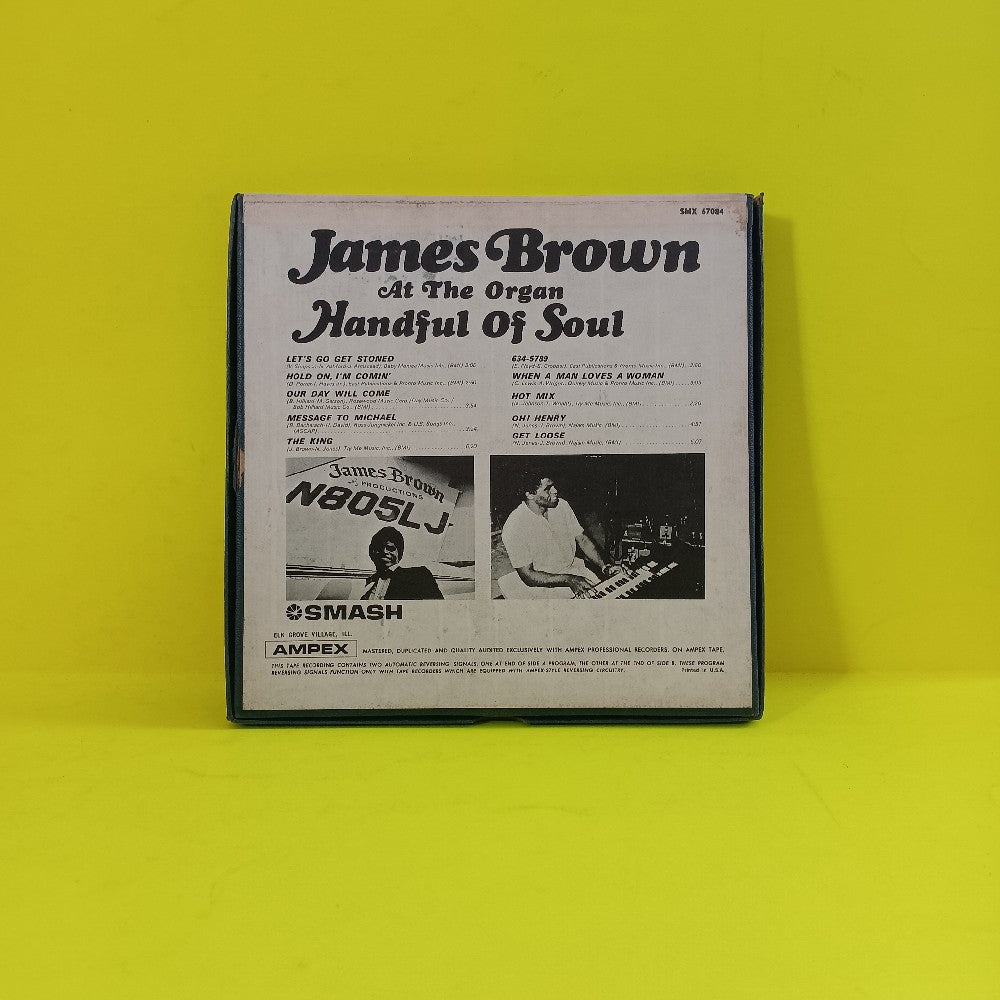 James Brown - Handful Of Soul 3 3/4 IPS - 1966 - SMX 67084 - Used - Reel to Reel