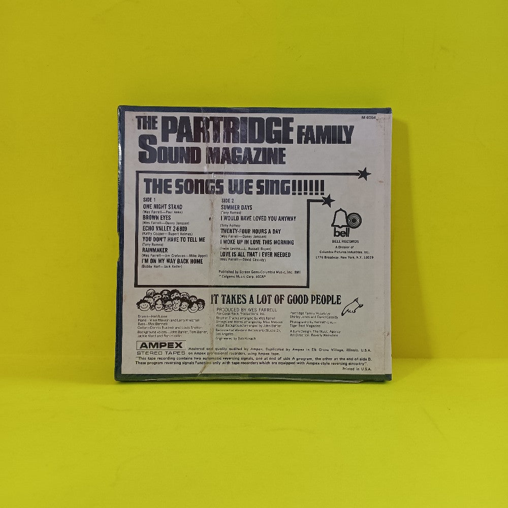 The Partridge Family - Sound Magazine 7 1/2 IPS - 1967 - M 6064 - New - Reel to Reel
