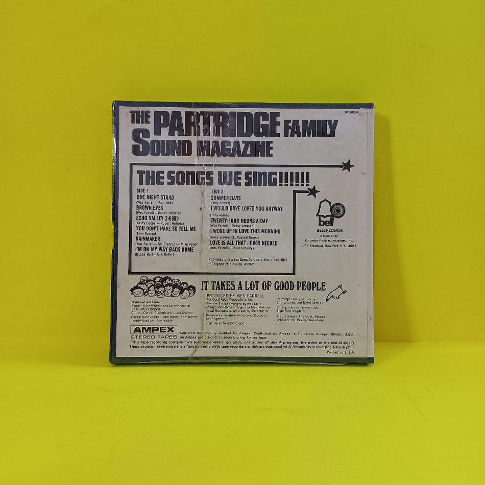 The Partridge Family - Sound Magazine 7 1/2 IPS - 1967 - M 6064 - New - Reel to Reel