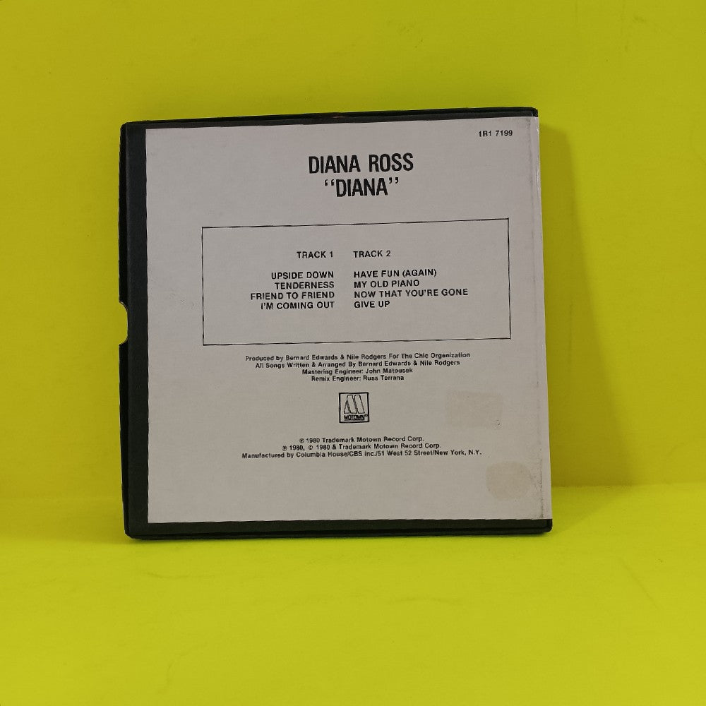 Diana Ross - Diana CRC CLUB 3 3/4 IPS - 1980 - 1R1 7199 - Used - Reel to Reel