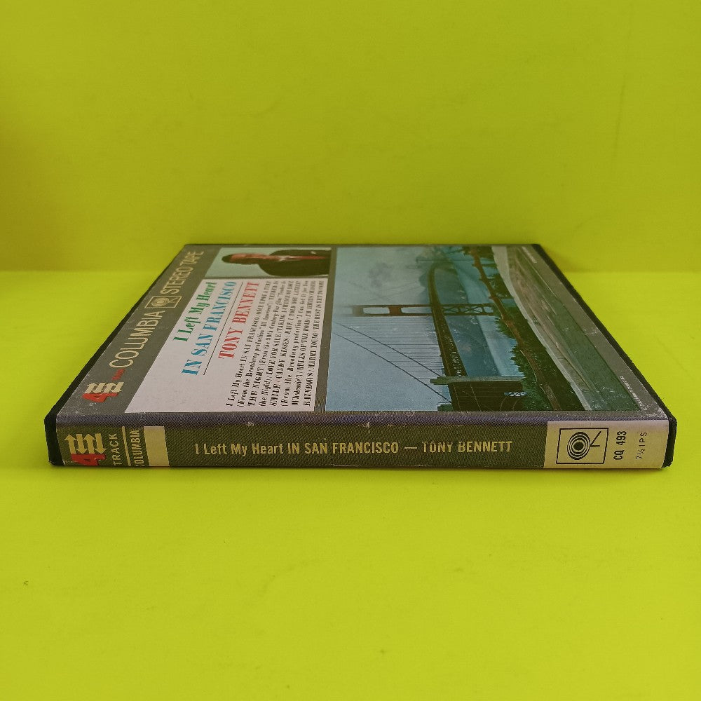 Tony Bennett  - I Left My Heart In San Francisco 7 1/2 IPS - 1962 - CQ 493 - Used - Reel to Reel