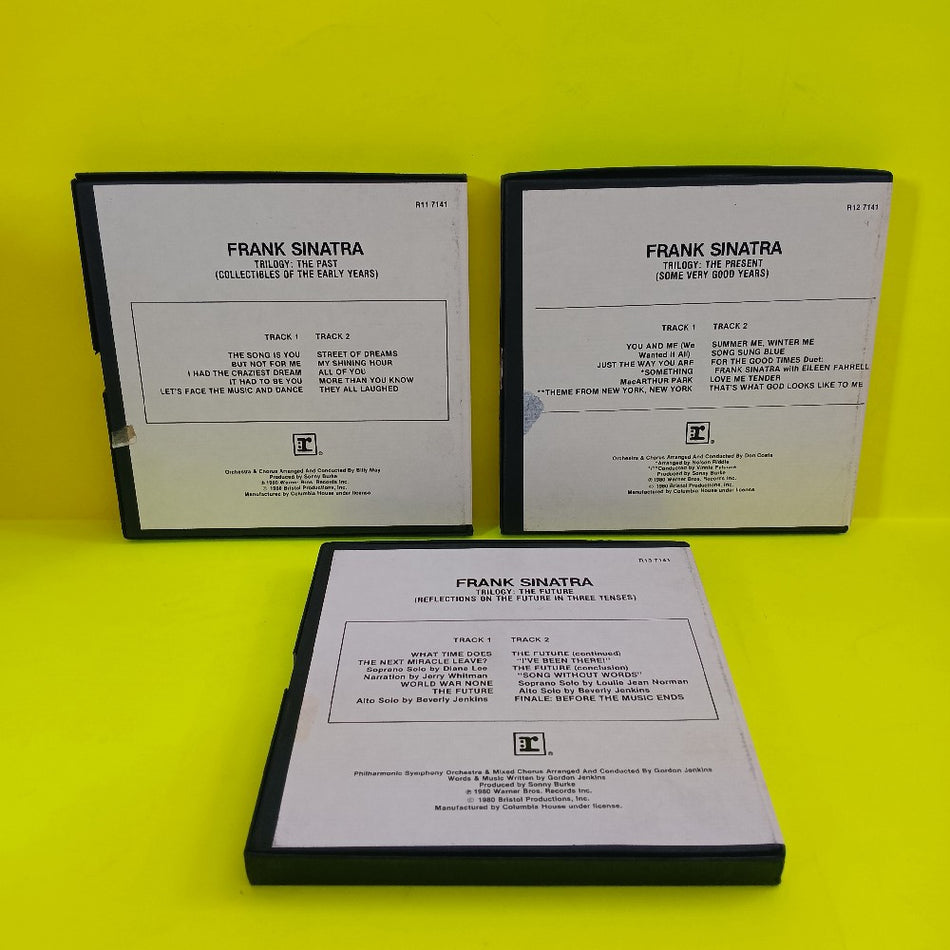 Frank Sinatra - Trilogy: Past Present Future 3 3/4 IPS - 1980 - R11 7141 - 3x Reel to Reel