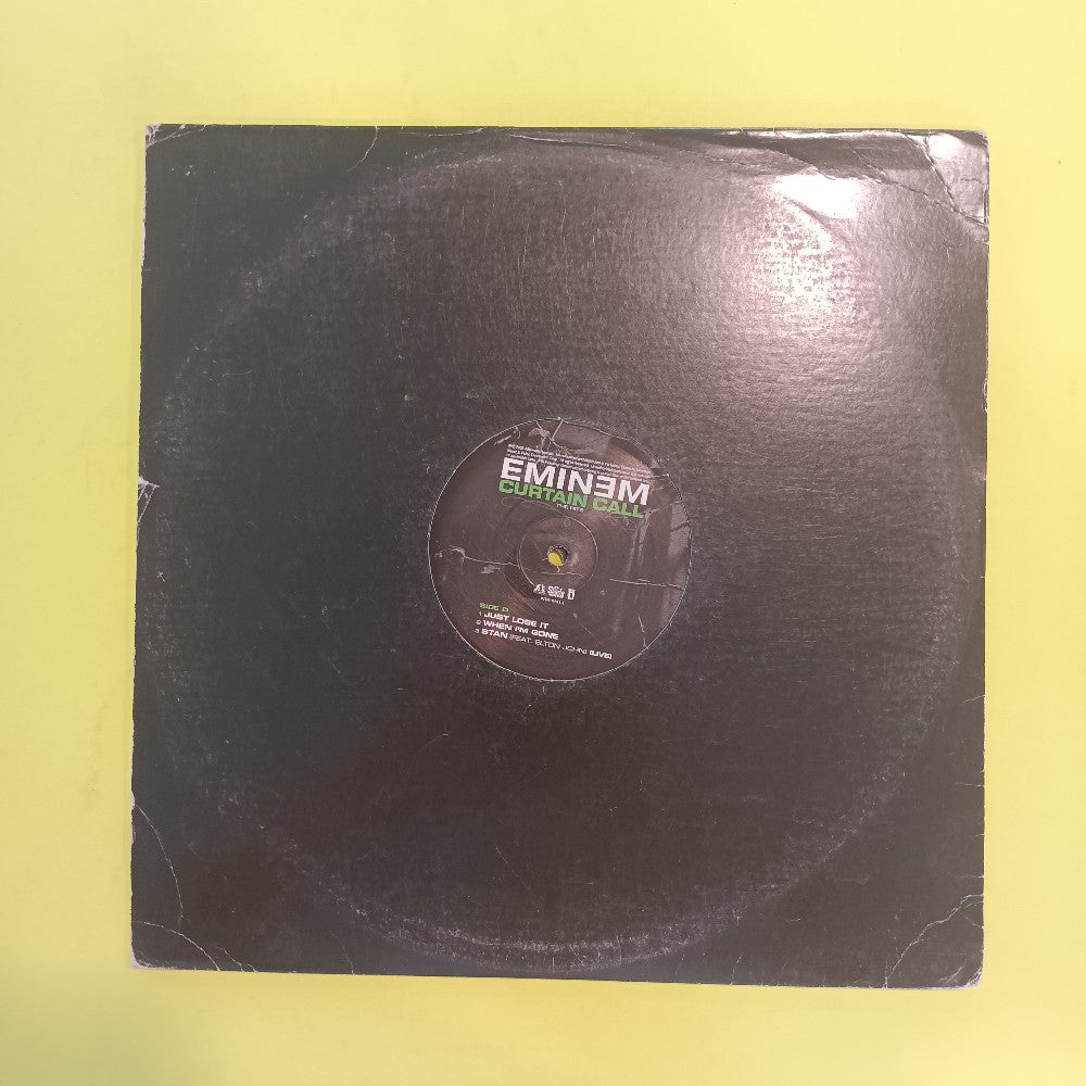 Eminem - Curtain Call The Hits CLEAN 2LP - 2005 - INTF-11609-1 - Used - VG++ - Vinyl