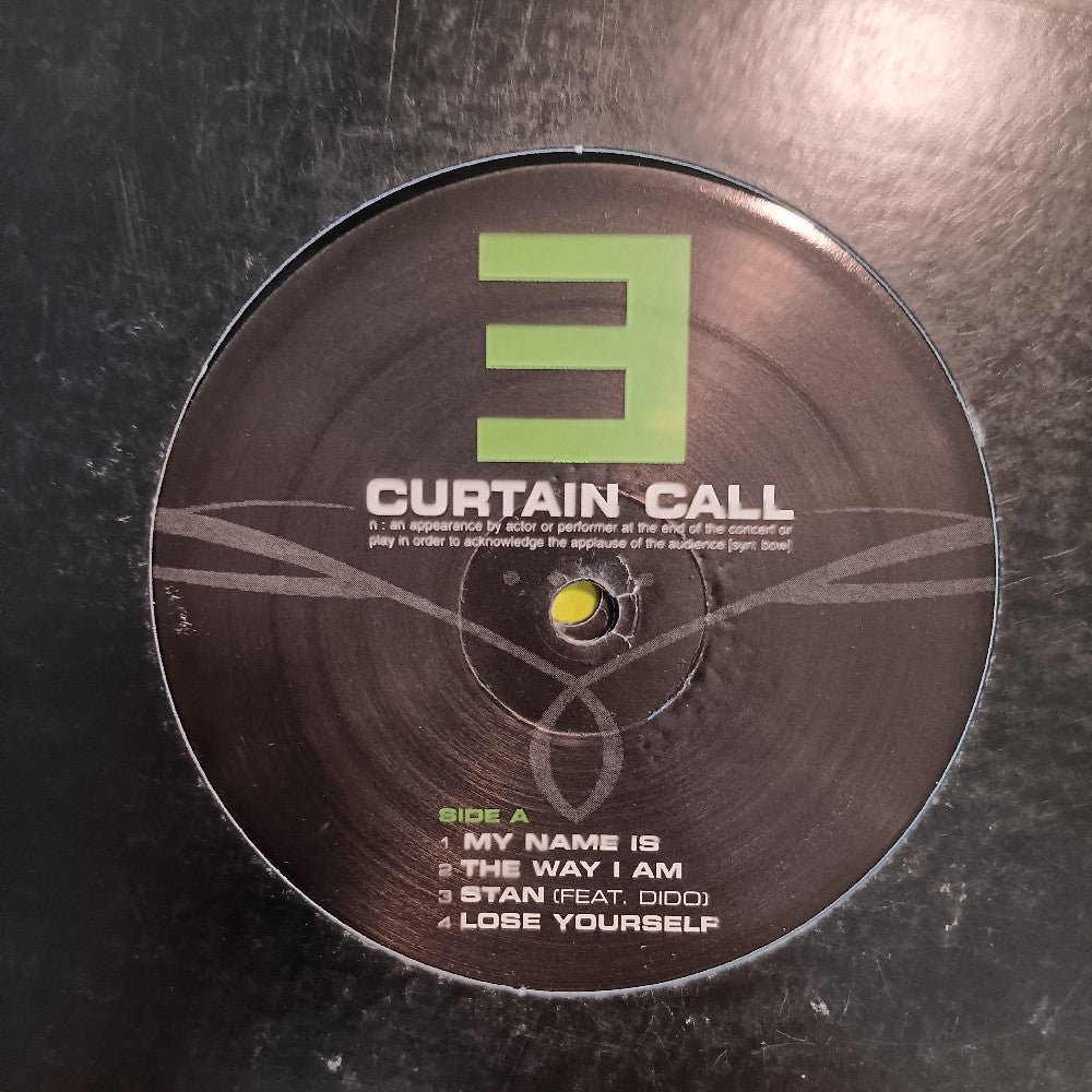 Eminem - Curtain Call The Hits CLEAN 2LP - 2005 - INTF-11609-1 - Used - VG++ - Vinyl