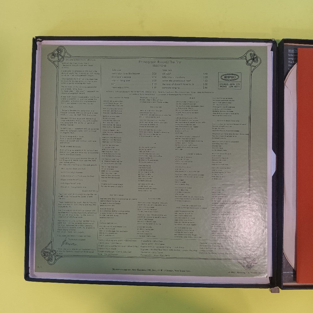 Donovan - A Gift From A Flower To A Garden 2LP BOX - 1973 - B2N 171 - Used - VG++ - Vinyl
