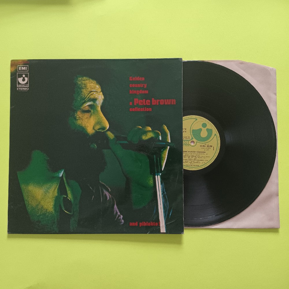 Pete Brown & Pibloklo - Golden Country Kingdom FRANCE - 1973 - 2C 064-05200 - Used - NM - Vinyl