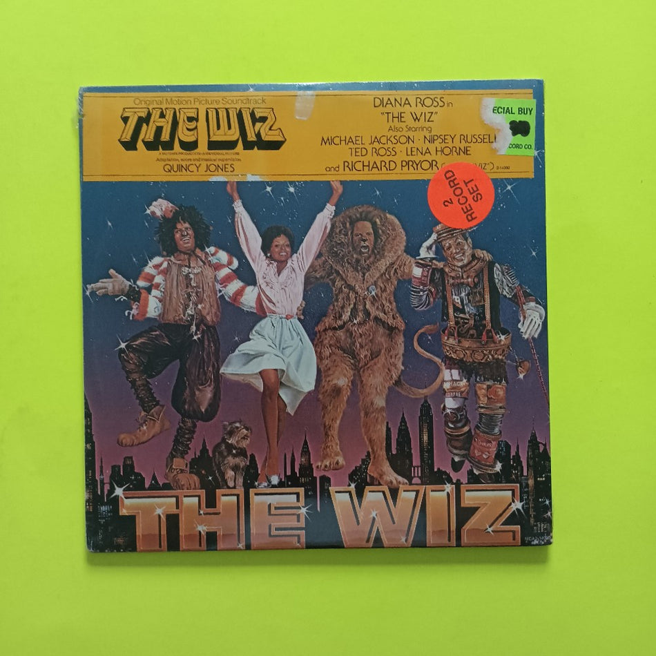 Various - The Wiz Soundtrack - 1978 - MCA2-14000 - New - Sealed - Vinyl
