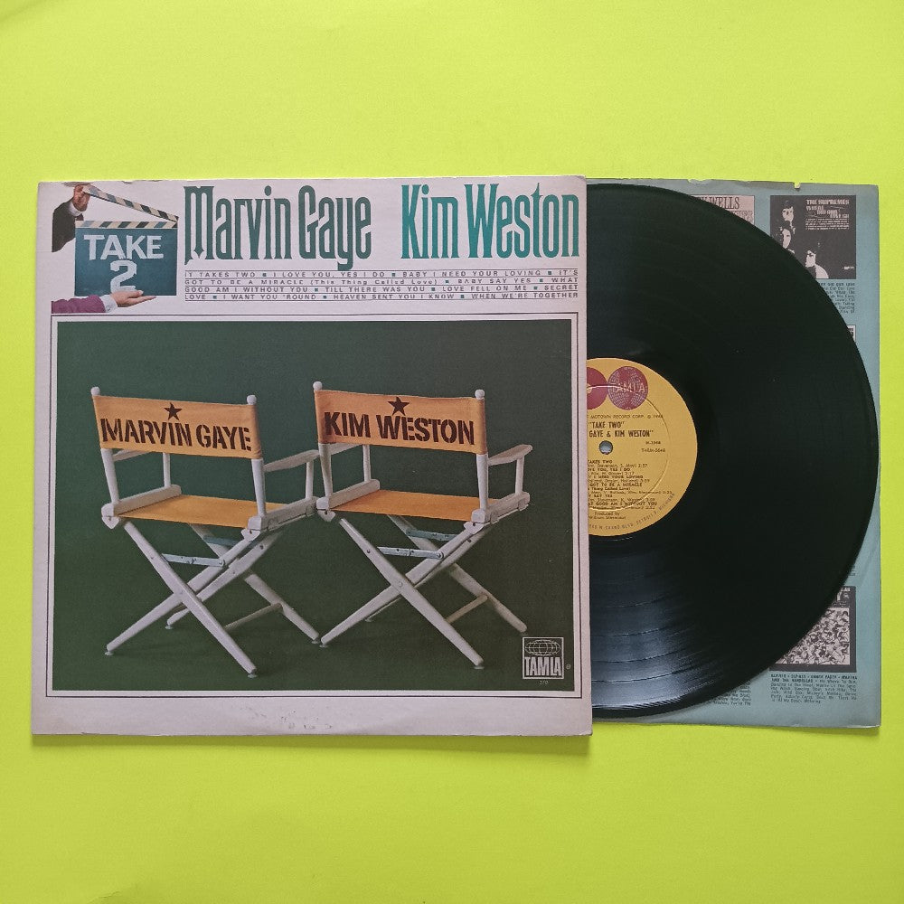 Marvin Gaye & Kim Weston - Take Two OG DG MONO - 1966 - T-270 - Used - VG++ - Vinyl