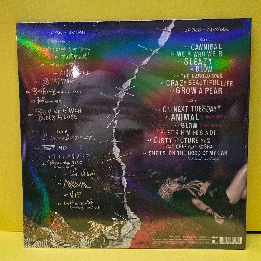 Ke$ha - Animal + Cannibal / Target Exclusive  - 2026 - 19802999651 - New - Sealed - Vinyl