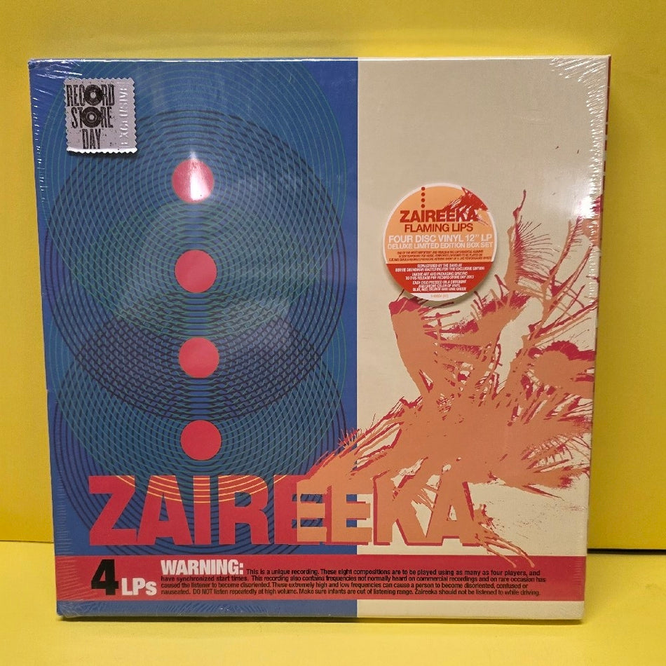 Flaming Lips - Zaireeka / 4 Lp Box Set RSD 2013 - 2013 - 46804-1 - New - Sealed - Vinyl