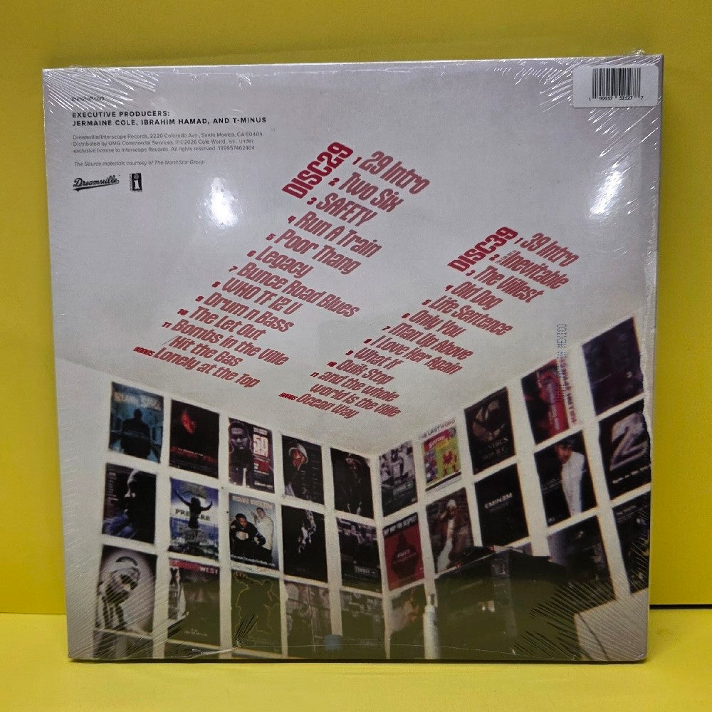 J. Cole - The Fall-Off / Target Exclusive 4 Lps Colored  - 2026 - 199957462464 - New - Sealed - Vinyl