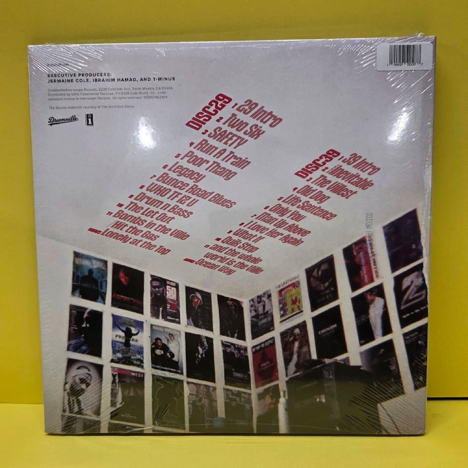 J. Cole - The Fall-Off / Target Exclusive 4 Lps Colored  - 2026 - 199957462464 - New - Sealed - Vinyl
