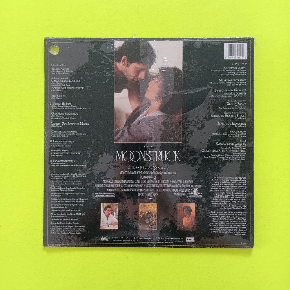 Dick Hyman - Moonstruck Soundtrack  - 1988 - C1-90231 - New - Sealed - Vinyl
