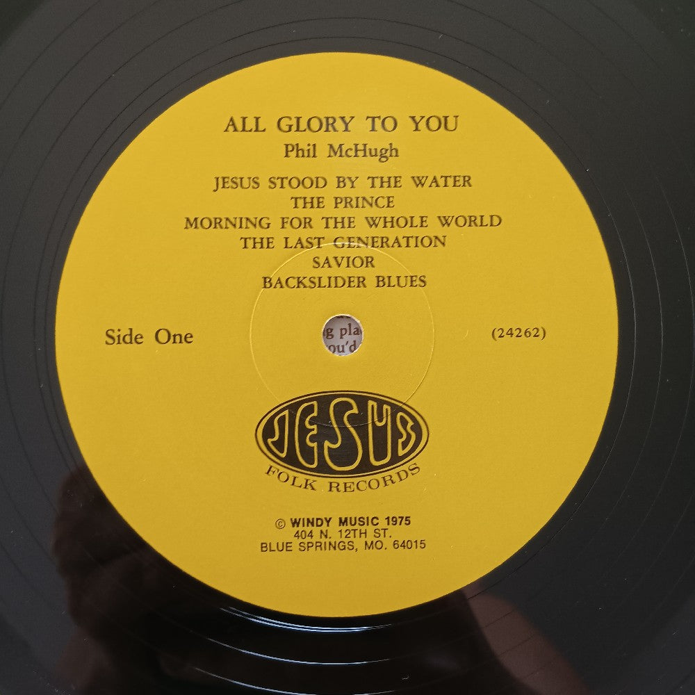 Phil McHugh - All Glory To You - 1976 - JFR 4001 - Used - NM - Vinyl