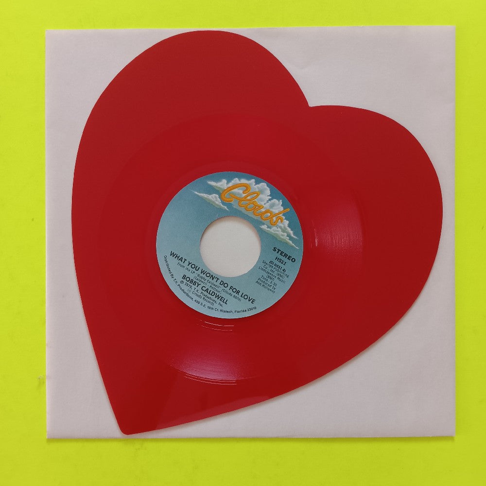 Bobby Caldwell - What You Won't Do For Love HEART SHAPED - 1979 - CL-HSS1 - Used - NM - Vinyl