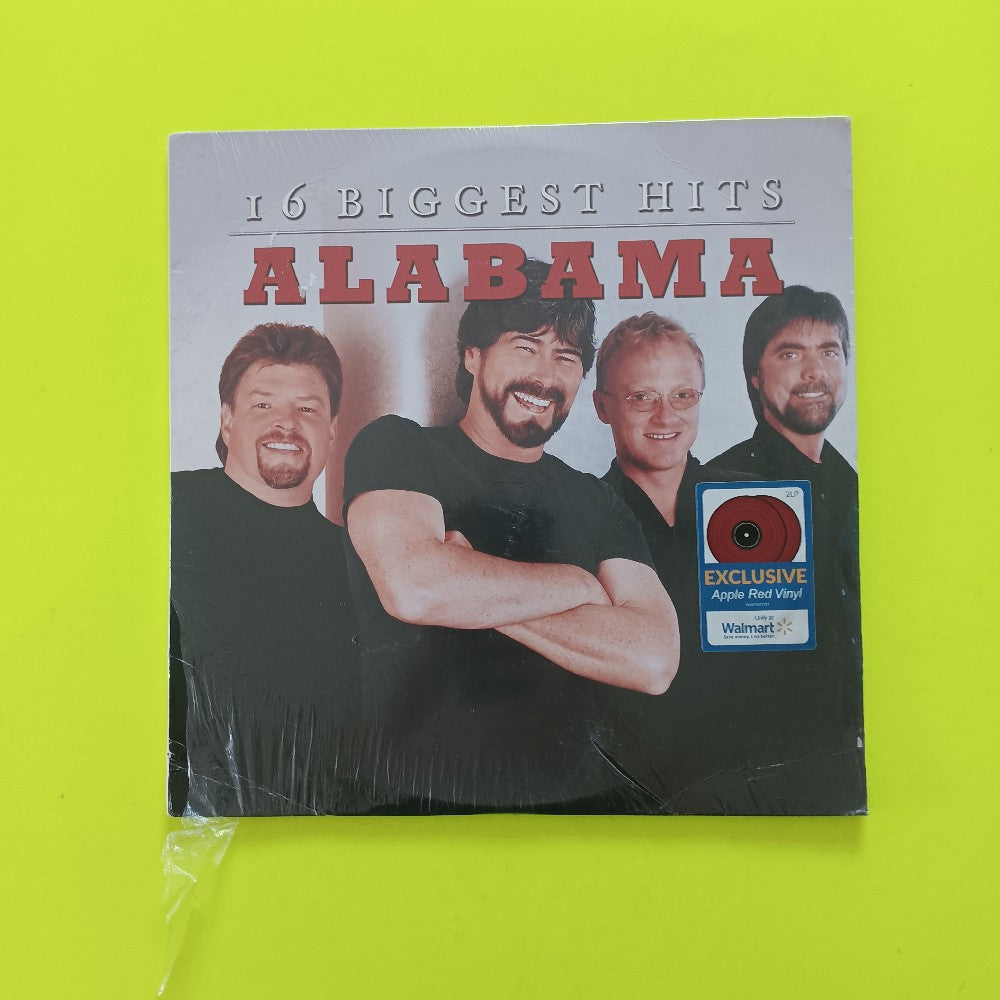 Alabama - 16 Biggest Hits WALMART RED VINYL - 2020 - 19439750731 - New - Sealed - Vinyl