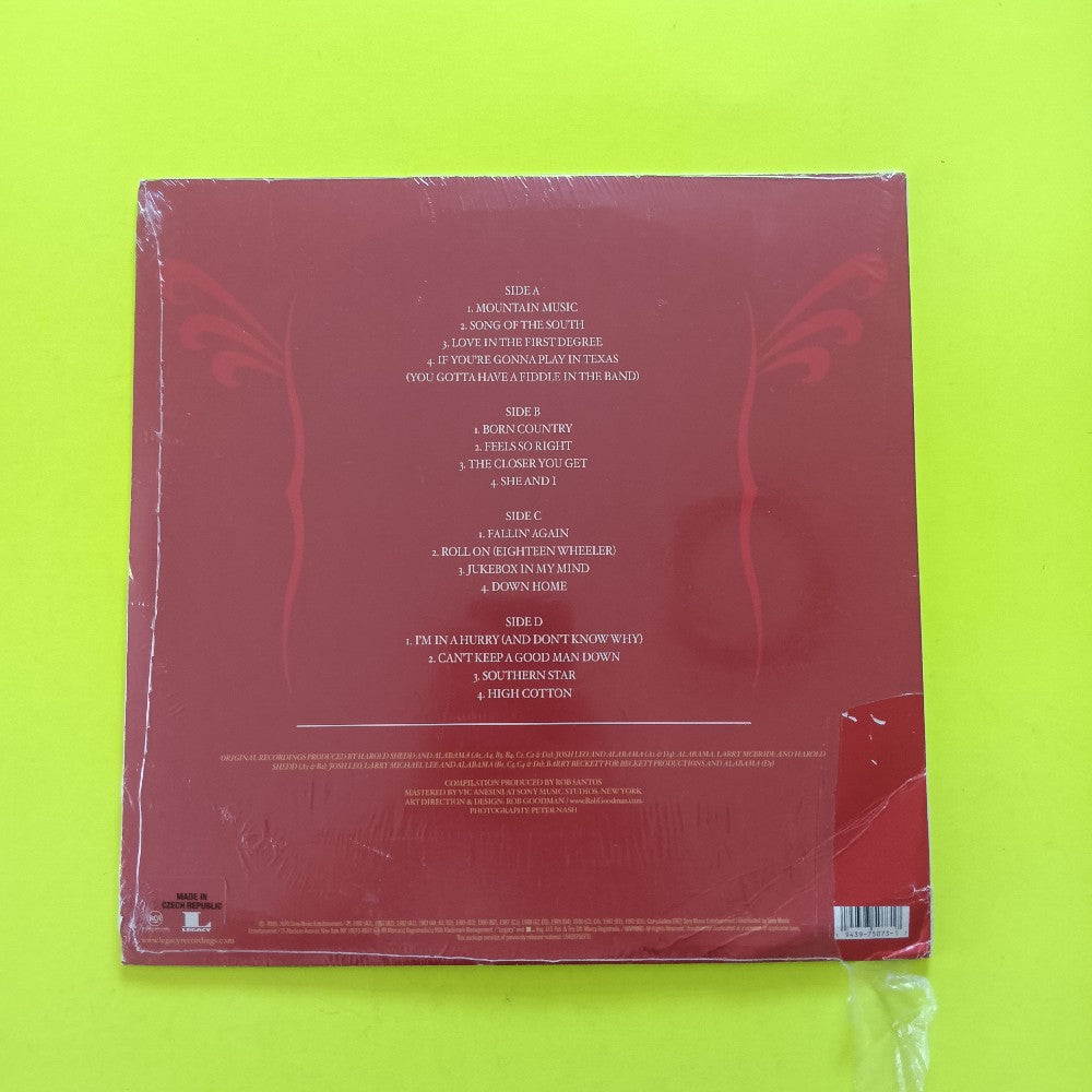 Alabama - 16 Biggest Hits WALMART RED VINYL - 2020 - 19439750731 - New - Sealed - Vinyl