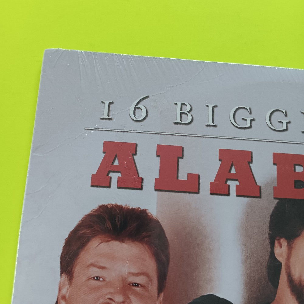 Alabama - 16 Biggest Hits WALMART RED VINYL - 2020 - 19439750731 - New - Sealed - Vinyl