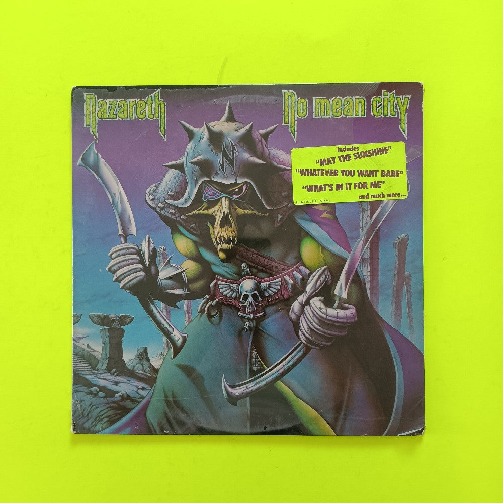 Nazareth - No Mean City - 1979 - SP-4741 - New - Sealed - Vinyl