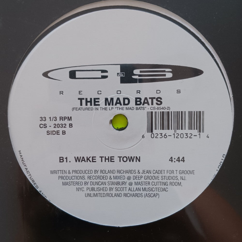 The Mad Bats - Bat World 12" - CS2032 - New - Sealed - Vinyl
