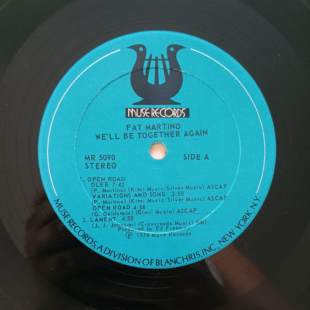 Pat Martino - We'll Be Together Again - 1976 - MR 5090 - Used - EX - Vinyl