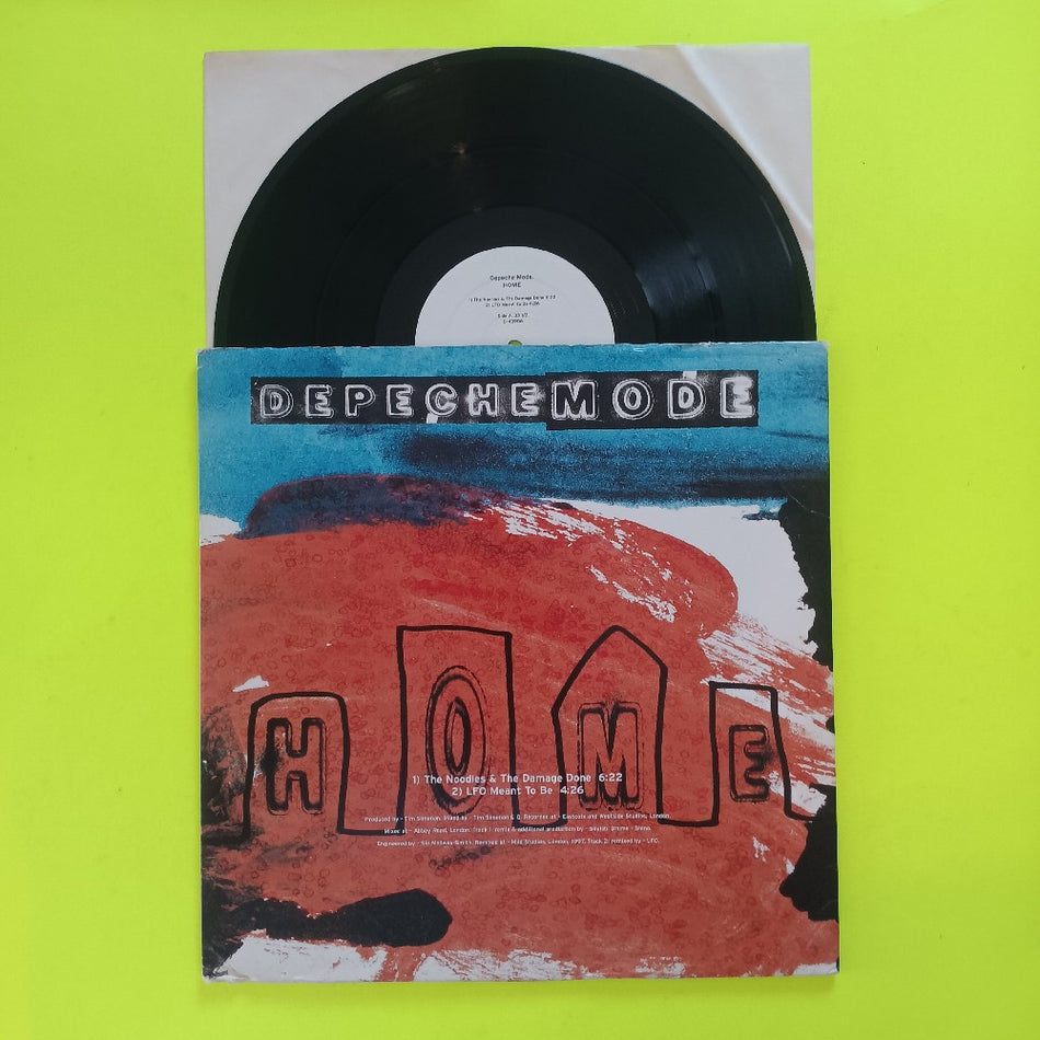 Depeche Mode - Home / Useless 12" PROMO - 1997 - 0-43906 - Used - VG++ - Vinyl