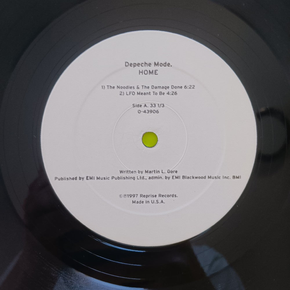 Depeche Mode - Home / Useless 12" PROMO - 1997 - 0-43906 - Used - VG++ - Vinyl