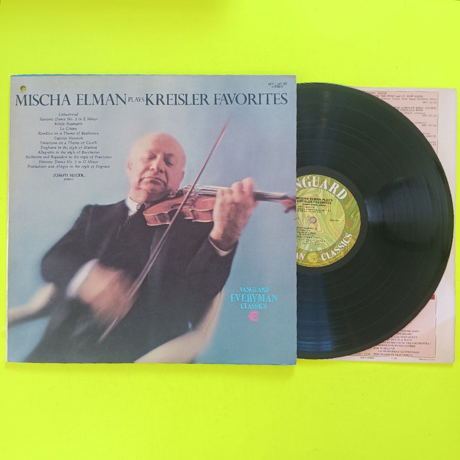 Miscarriage Elman - Plays Kreisler Favorites - 1977 - SRV 367 SD - Used - VG++ - Vinyl