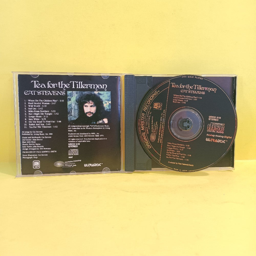 Cat Stevens - Tea For The Tillerman 24k GOLD JAPAN MFSL - 1988 - UDCD 519 - Used - VG++ - CDs