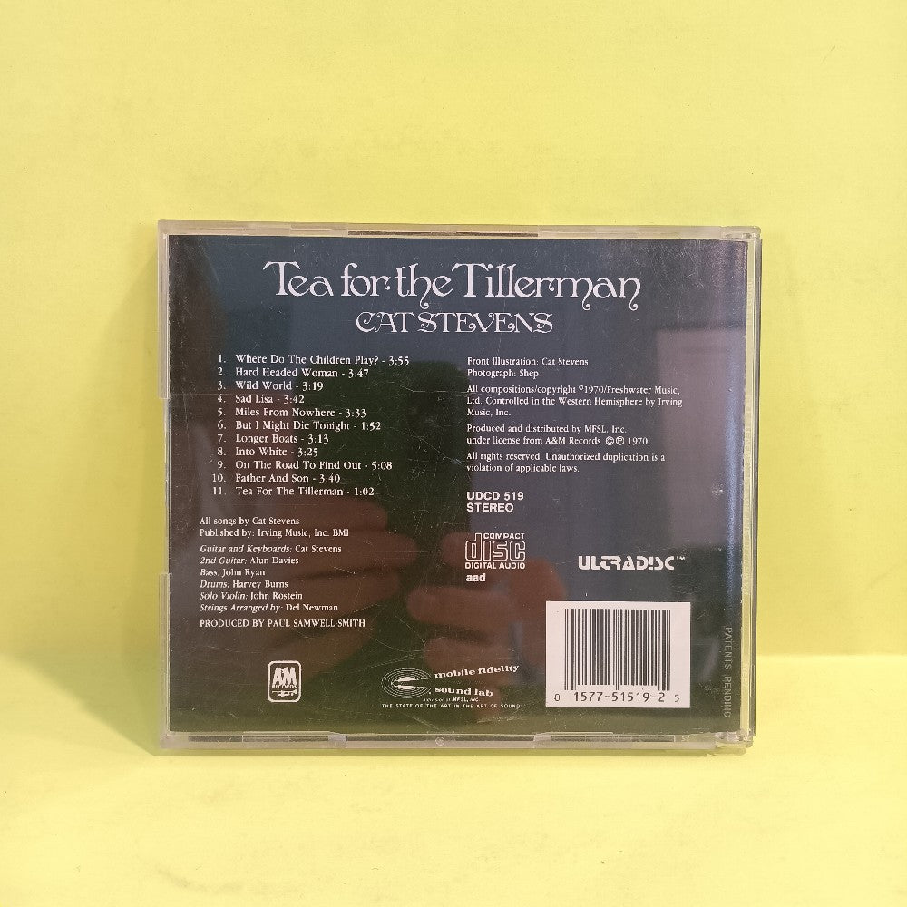 Cat Stevens - Tea For The Tillerman 24k GOLD JAPAN MFSL - 1988 - UDCD 519 - Used - VG++ - CDs