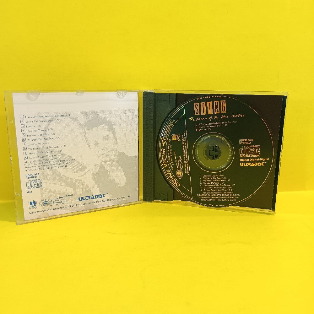 Sting - The Dream Of The Blue Turtles GOLD JAPAN MFSL - 1990 - UDCD 528 - Used - VG++ - CDs
