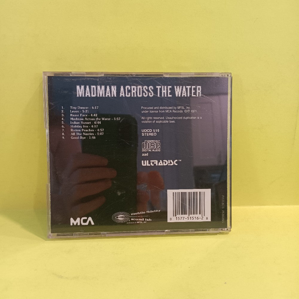 Elton John - Madman Across The Water GOLD JAPAN MFSL - 1989 - UDCD 516 - Used - EX - CDs