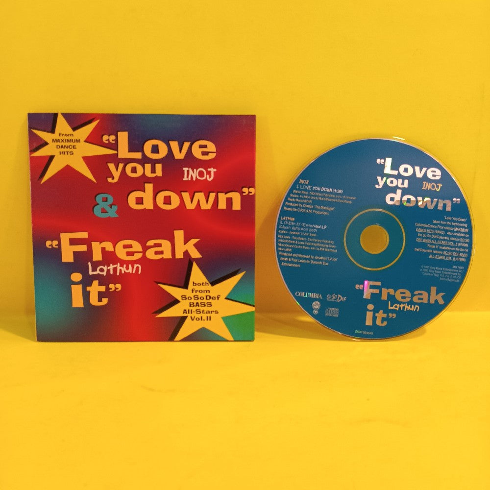 Inoj / Lathun - Love You Down / Freak It - 1997 - 38K 78801 - Used - EX - CDs