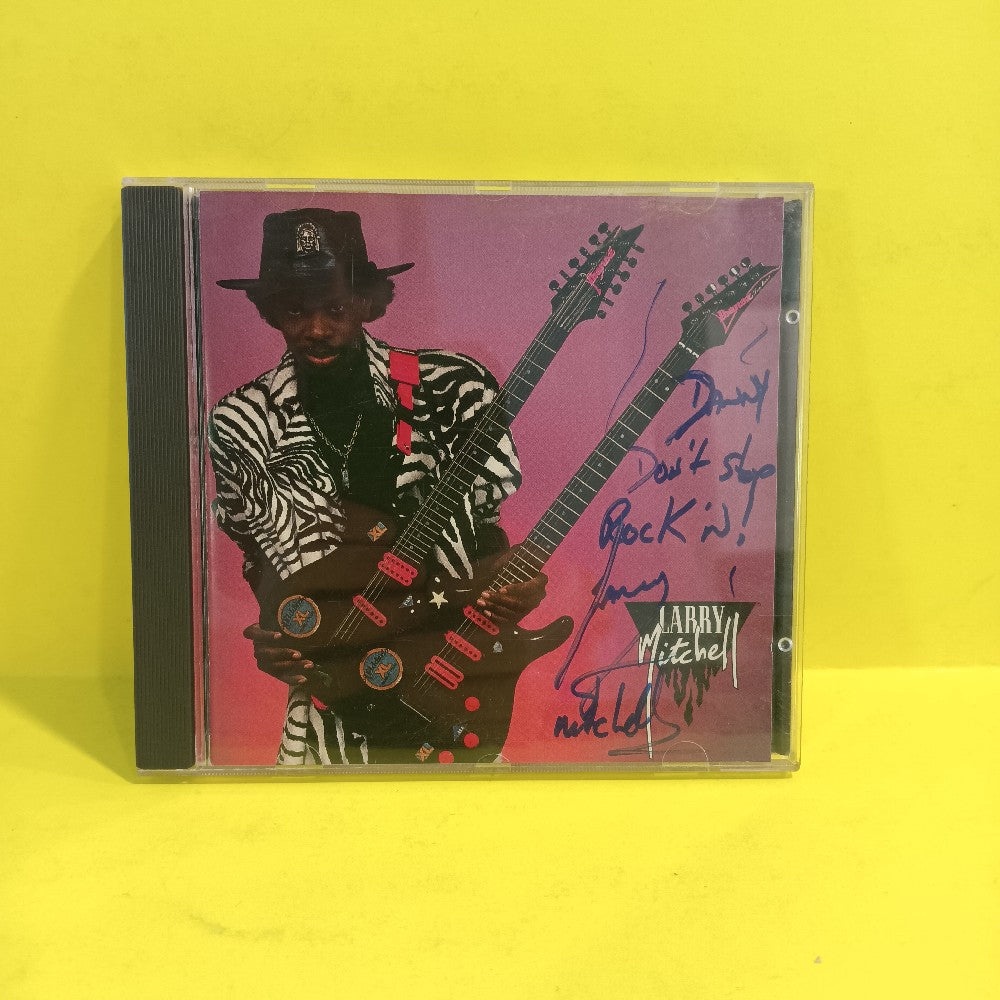 Larry Mitchell - Larry Mitchell AUTOGRAPHED Self Titled  - 1990 - 4522-2-F - Used - VG++ - CDs