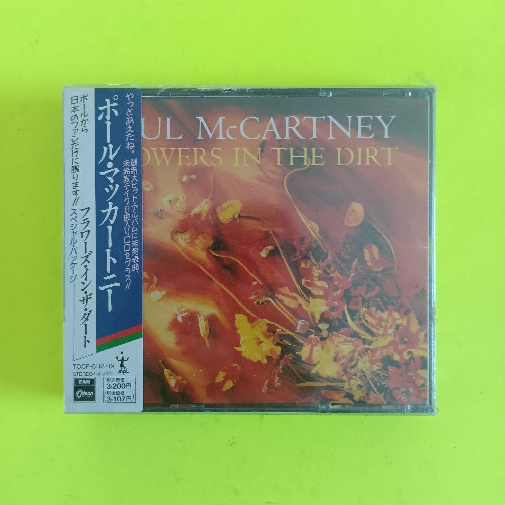 Paul McCartney - Flowers In The Dirt JAPAN 2CD - 1990 - TOCP-6118·19 - New - Sealed - CDs