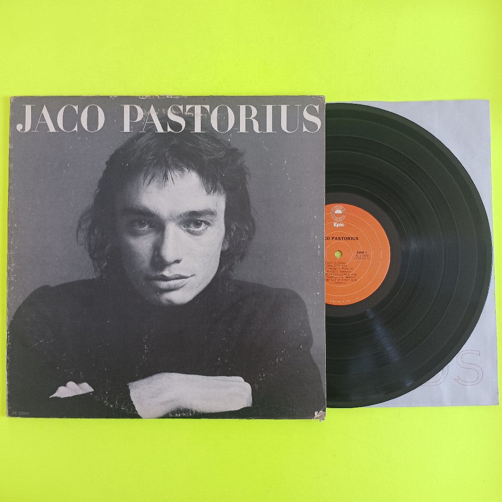 Jacob Pastorius - Jaco Pastorius Self Titled PROMO - 1976 - PE 33949 - Used - VG+ - Vinyl