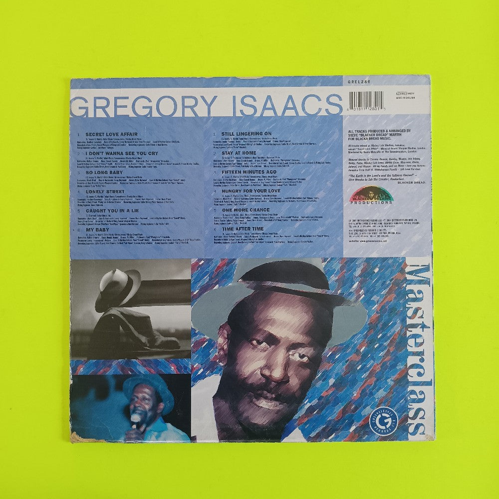 Gregory Isaacs - Masterclass UK - 2004 - GREL 280 - Used - VG+ - Vinyl