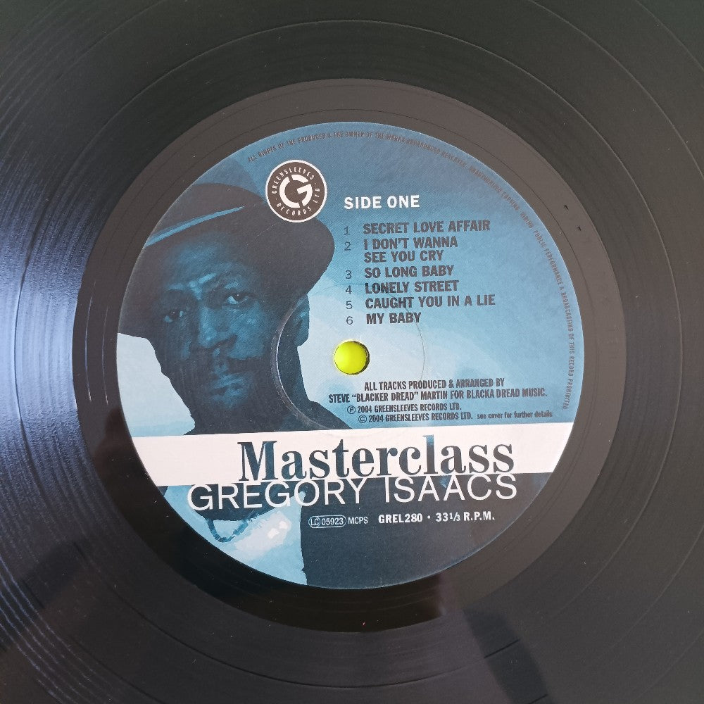Gregory Isaacs - Masterclass UK - 2004 - GREL 280 - Used - VG+ - Vinyl