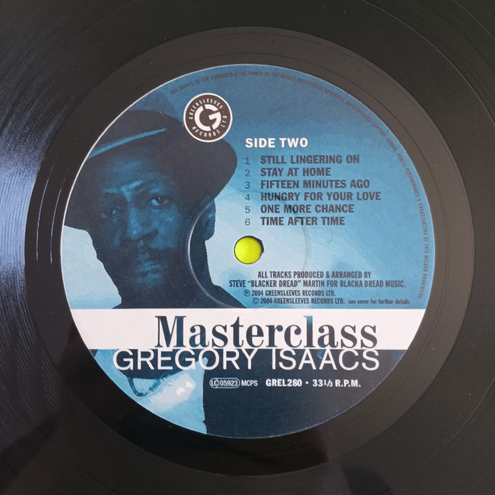 Gregory Isaacs - Masterclass UK - 2004 - GREL 280 - Used - VG+ - Vinyl