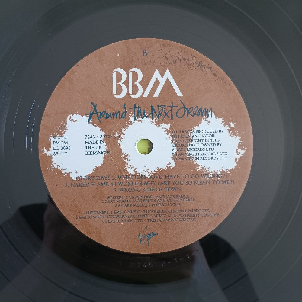 BBM Baker Bruce Moore - Around The Next Dream UK - 1994 - V 2745 - Used - EX - Vinyl